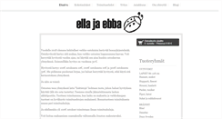 Desktop Screenshot of ellajaebba.com