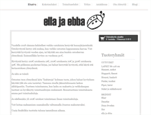 Tablet Screenshot of ellajaebba.com